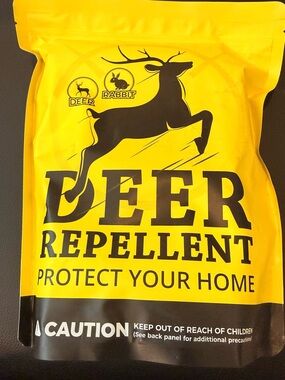 Deer Repellent Protect Your Home - Yellow Packaging